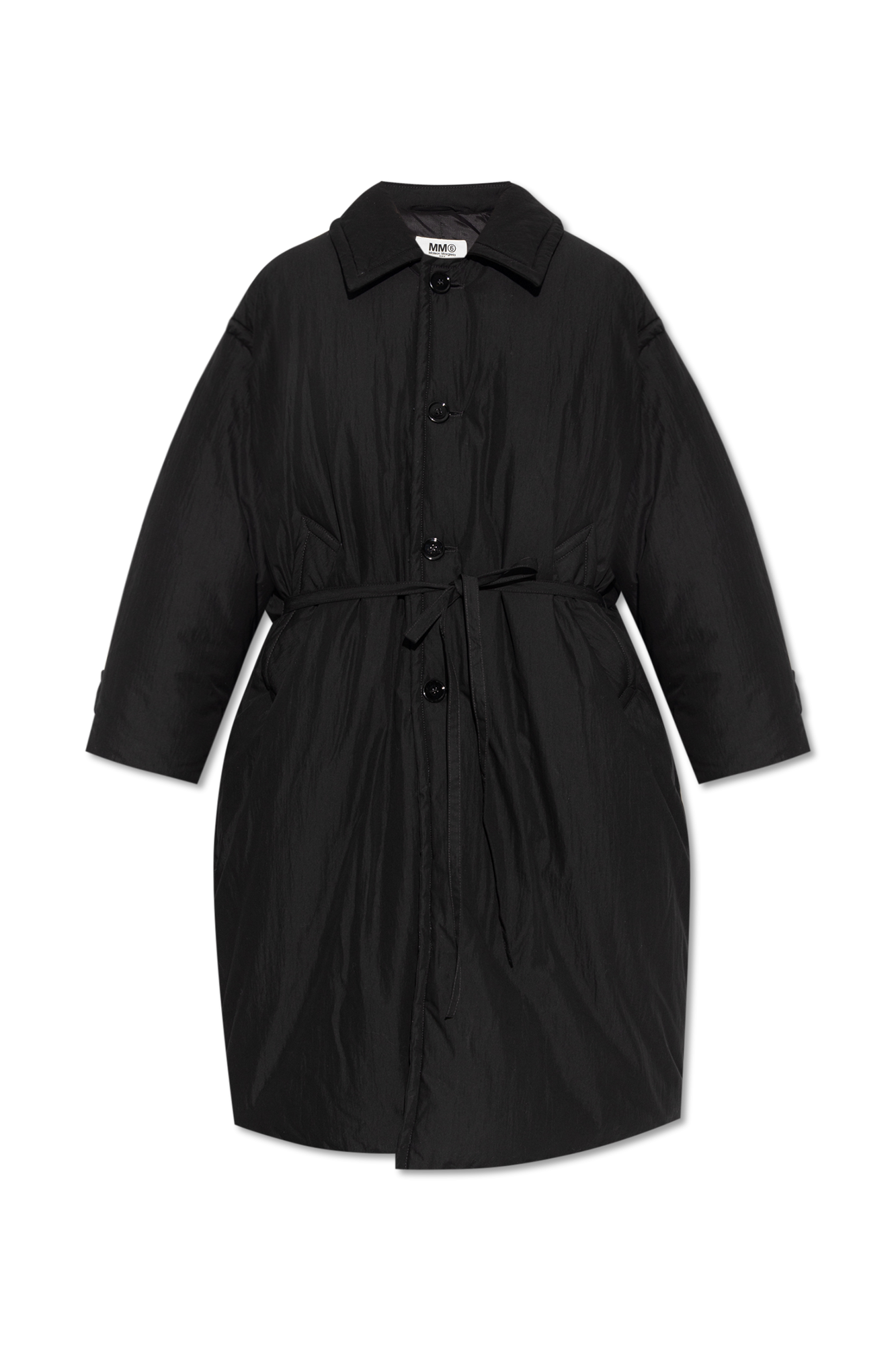 Black Insulated oversize coat MM6 Maison Margiela - Vitkac Canada